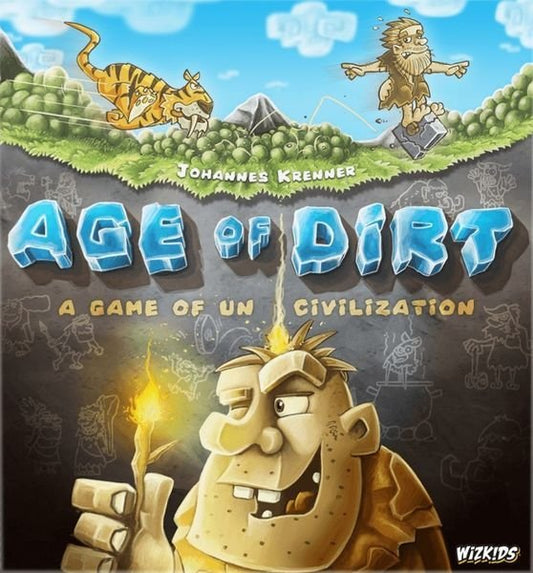 Age of Dirt: A Game of Uncivilization Board Game WizKids Games