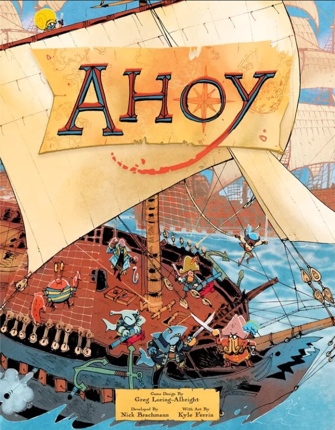 Ahoy Board Game Leder Games