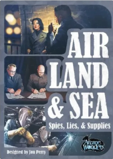 Air, Land, and Sea: Spies, Lies & Supplies Card Game Arcane Wonders