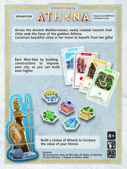 Akropolis: Athena Expansion Board Game Gigamic