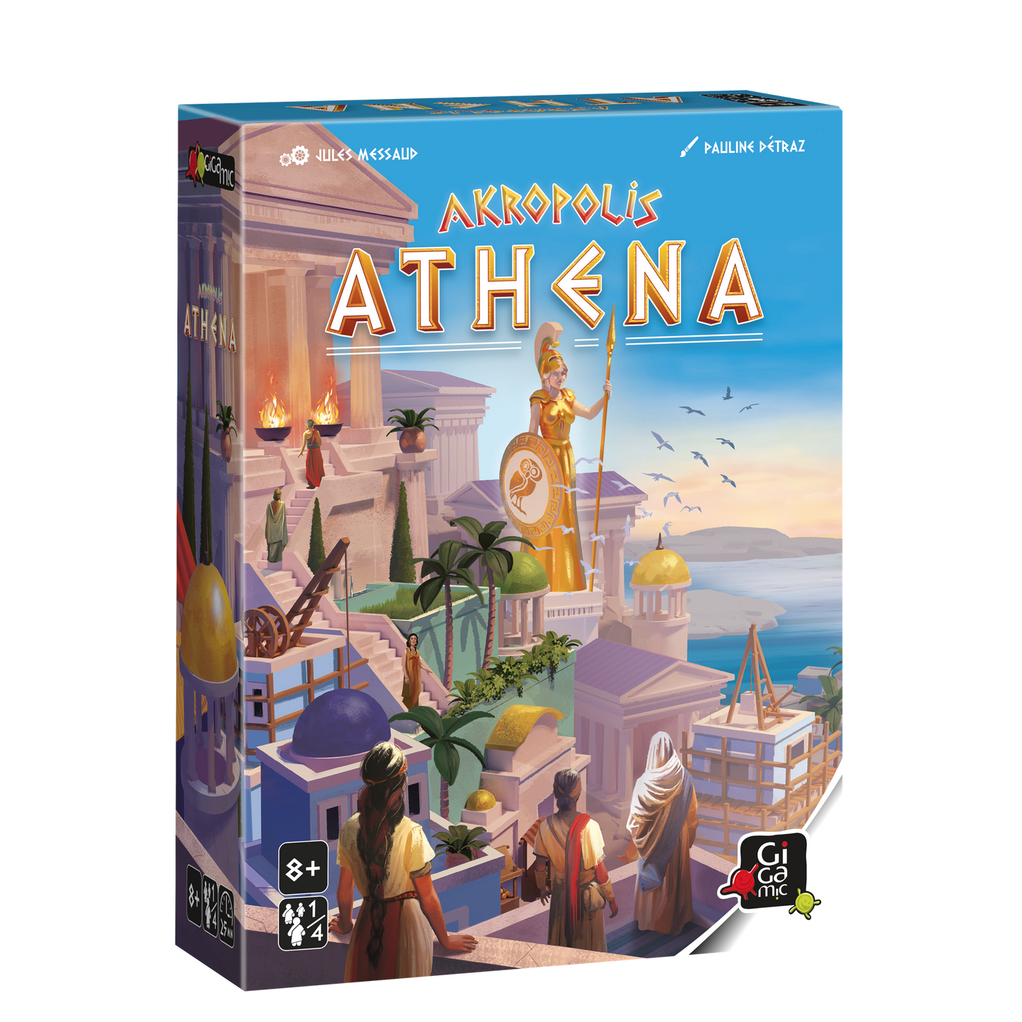 Akropolis: Athena Expansion Board Game Gigamic
