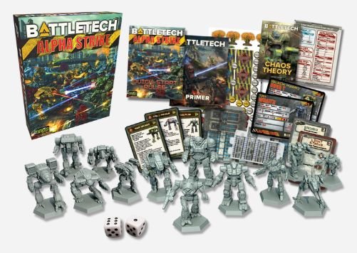 Battletech: Alpha Strike Box Set Board Game Catalyst Game Labs