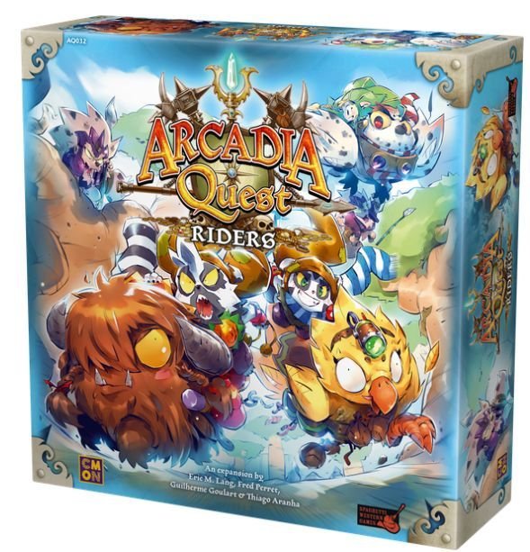 Arcadia Quest: Riders Board Game Cool Mini Or Not