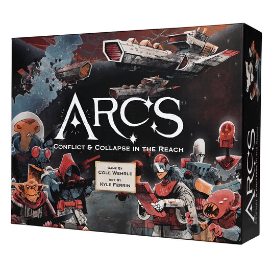 Arcs: Conflict & Collapse in the Reach Board Game Leder Games