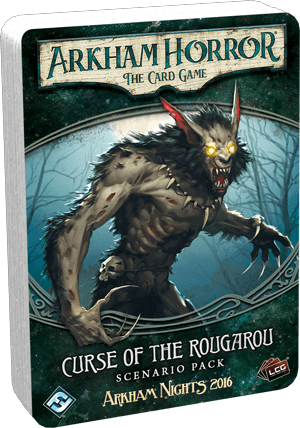 Arkham Horror: The Card Game Curse of the Rougarou Scenario Pack Board Game Fantasy Flight Games