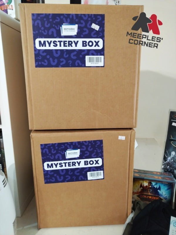 Asmodee UK Mystery Box Board Game Meeples Corner