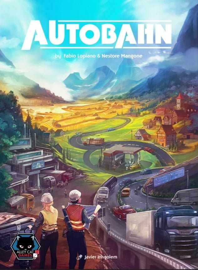 Autobahn Board Game Alley Cat Games