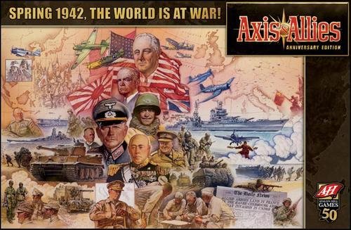 Axis & Allies Anniversary Edition Board Game Avalon Hill