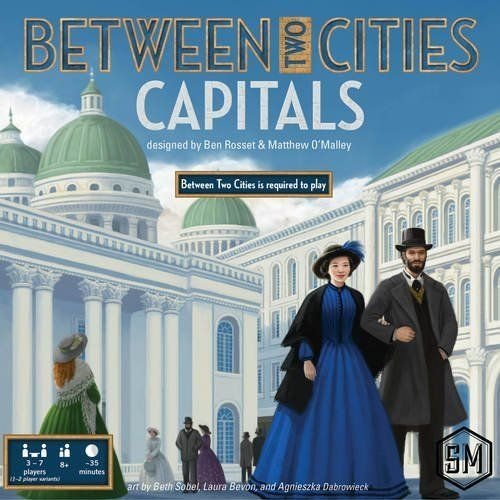 Between Two Cities: Capitals Board Game Stonemaier Games