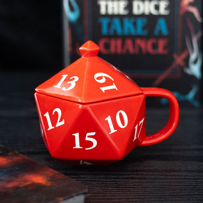D20 Gaming Dice Shaped Mug Gifts Something Different