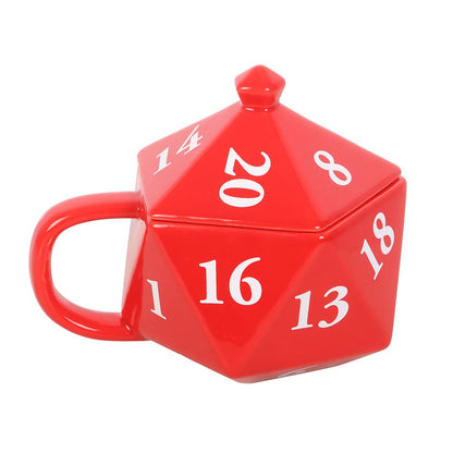 D20 Gaming Dice Shaped Mug Gifts Something Different