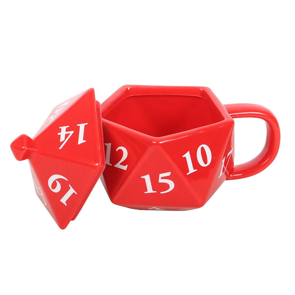 D20 Gaming Dice Shaped Mug Gifts Something Different