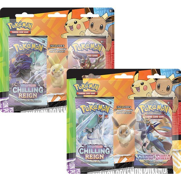 Pokemon TCG: Back to School Eraser Blister  Pokemon Company