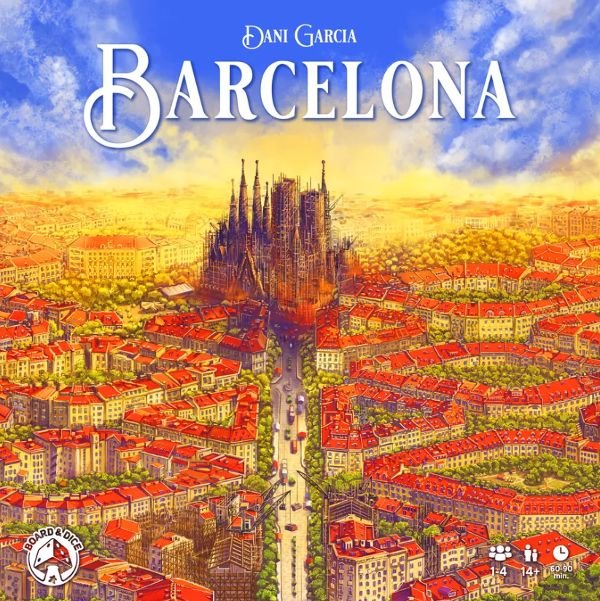 Barcelona Board Game Board&amp;DIce