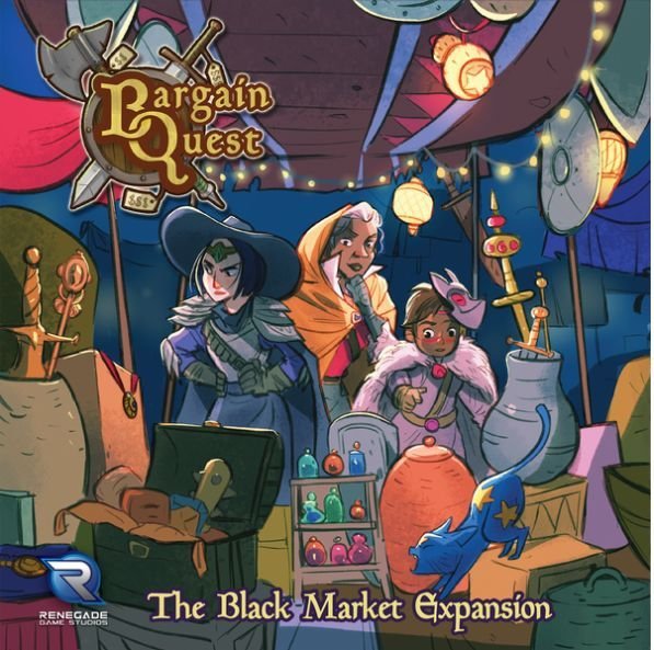 Bargain Quest: The Black Market Expansion Board Game Renegade Game Studios