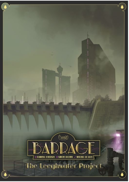 Barrage - The Leeghwater Project Board Game Cranio Creations