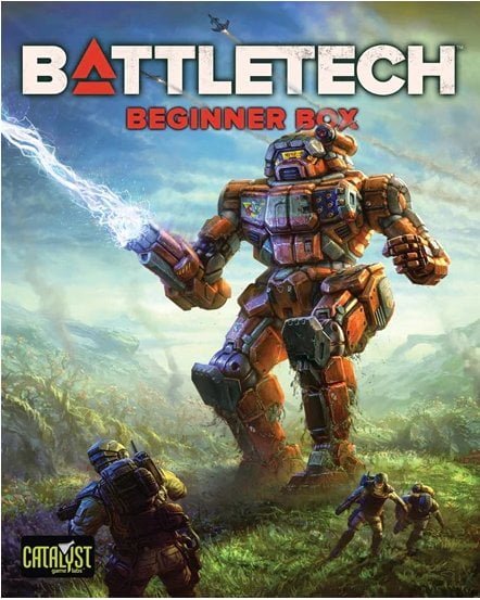 Battletech: Beginner Box (Merc Cover) Board Game Catalyst Game Labs