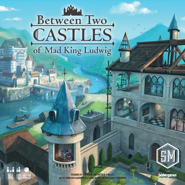 Between Two Castles of Mad King Ludwig Board Game Stonemaier Games