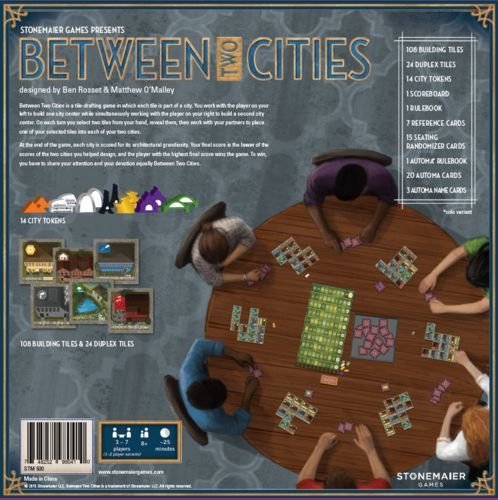 Between Two Cities Board Game Stonemaier Games