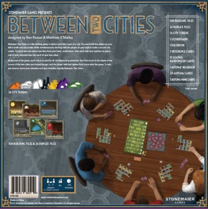 Between Two Cities: Capitals Board Game Stonemaier Games