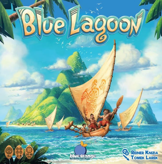 Blue Lagoon Board Game Blue Orange Games