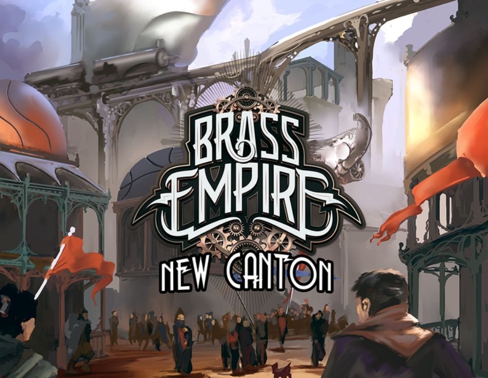 Brass Empire: New Canton Board Game Rock Manor Games