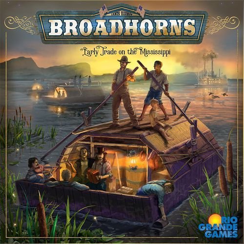 Broadhorns Board Game Rio Grande Games