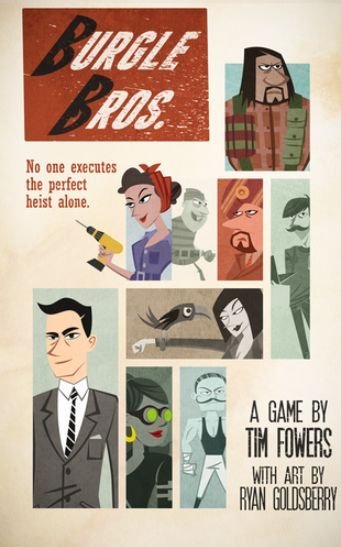 Burgle Bros. Board Game Fowers Games