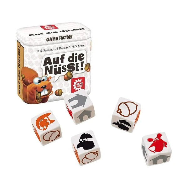 Auf die Nüsse (Go Nuts!) Board Game Game Factory
