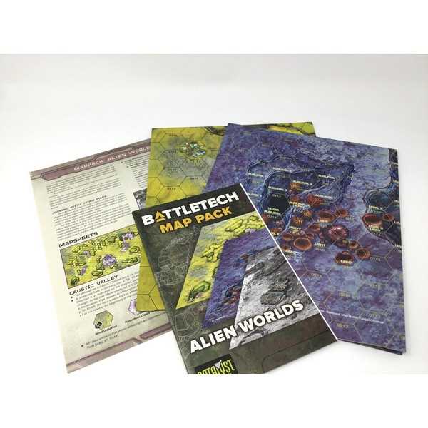 BattleTech: Alien Worlds Map Pack Accessories Catalyst Game Labs