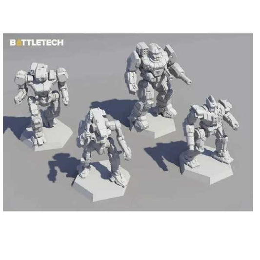 BattleTech: Inner Sphere Heavy Lance Miniatures Catalyst Game Labs