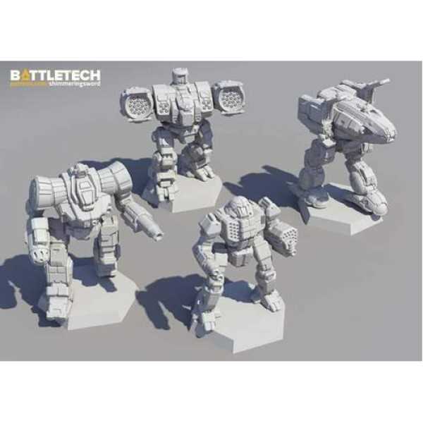 BattleTech: Inner Sphere Fire Lance Miniatures Catalyst Game Labs