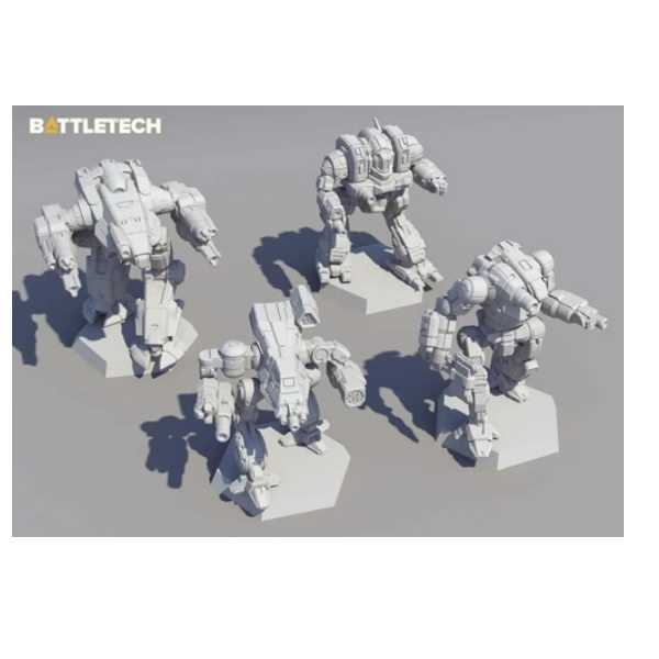 BattleTech: Inner Sphere Support Lance Miniatures Catalyst Game Labs