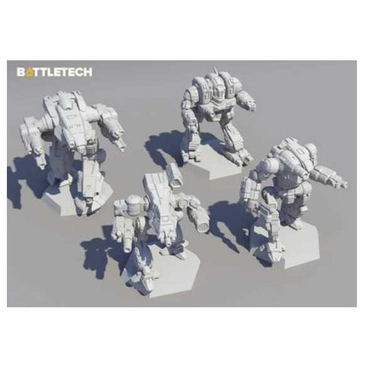 BattleTech: Inner Sphere Support Lance Miniatures Catalyst Game Labs