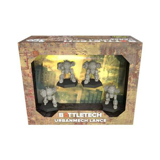 Battletech: UrbanMech Lance Force Pack Miniatures Catalyst Game Labs