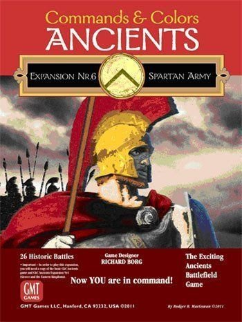 Commands & Colors: Ancients Expansion Pack #6 – The Spartan Army  GMT Games