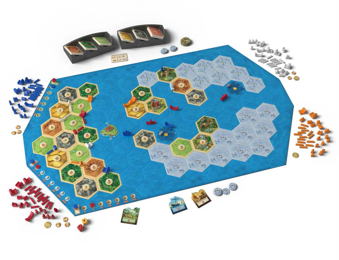CATAN – Explorers & Pirates 6th Edition Board Game Catan Studios