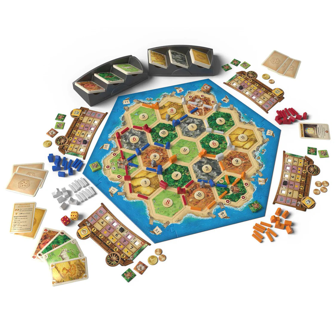 CATAN Traders & Barbarians 6th Edition Board Game Catan Studios