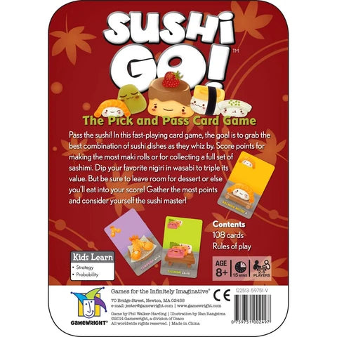 Sushi Go! Card Game Gamewright