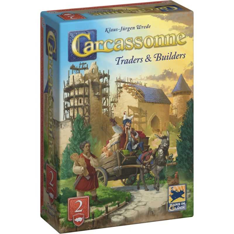 Carcassonne: Traders & Builders Expansion Board Game Hans im Glück