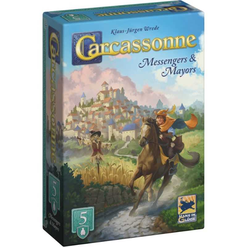 Carcassonne: Messenger & Mayor Expansion Board Game Hans im Glück