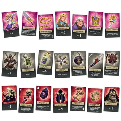 Welcome Back To The Dungeon Card Game Iello