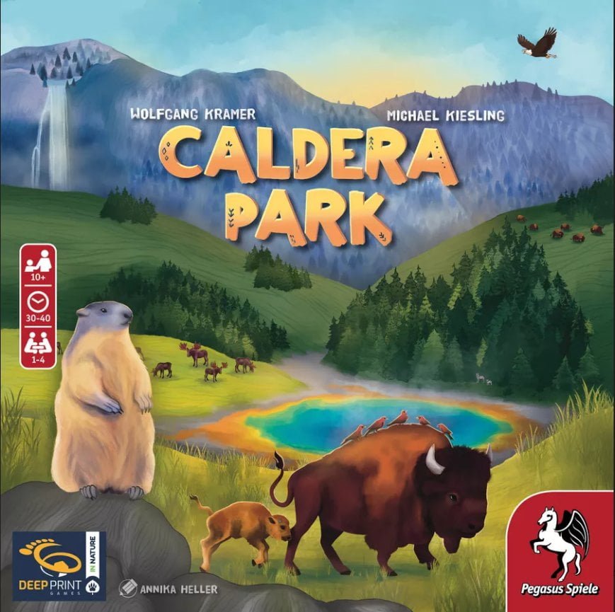 Caldera Park Board Game Deep Print Games