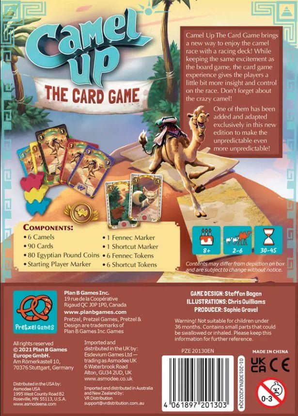 Camel Up: The Card Game Card Game Pretzel Games