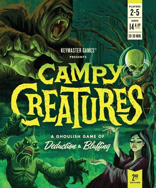 Campy Creatures (2nd Edition) Board Game Keymaster Games