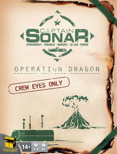 Captain Sonar: Operation Dragon Board Game Matagot