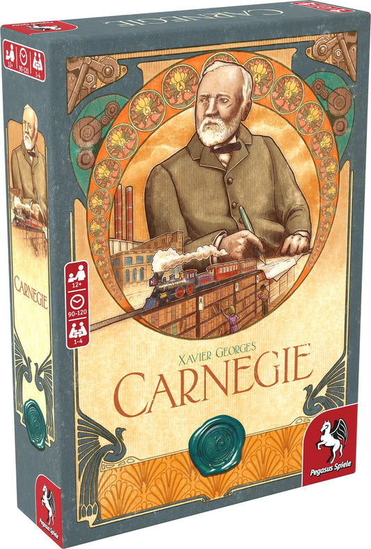 Carnegie Board Game Pegasus Spiele