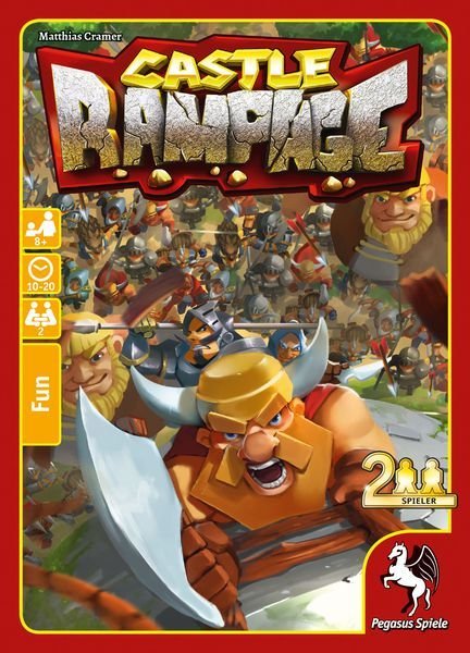 Castle Rampage Card Game Pegasus Spiele