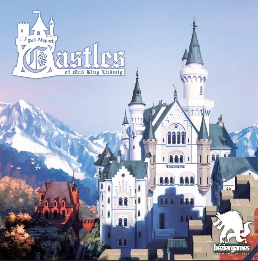 Castles of Mad King Ludwig 2nd Edition Board Game Bézier Games