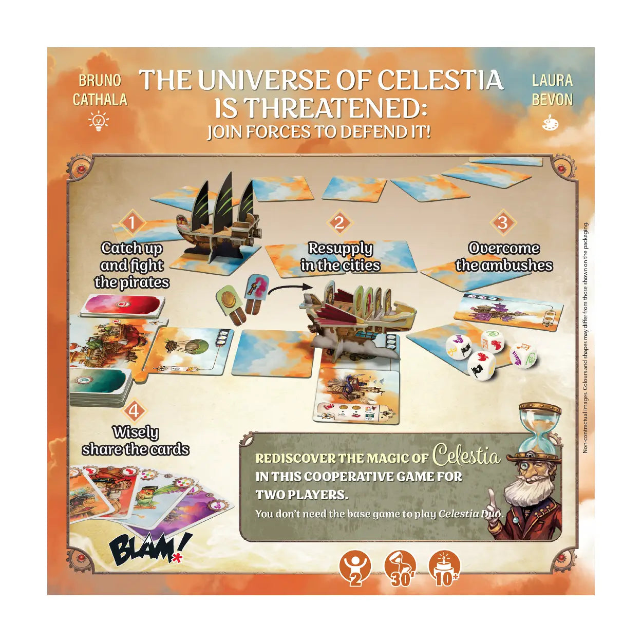 Celestia Duo Card Game BLAM